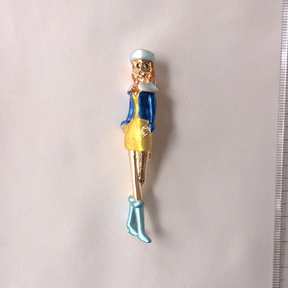 ๐50% OFF/3+...Cute Fashionista Brooch - Picture 3 of 6